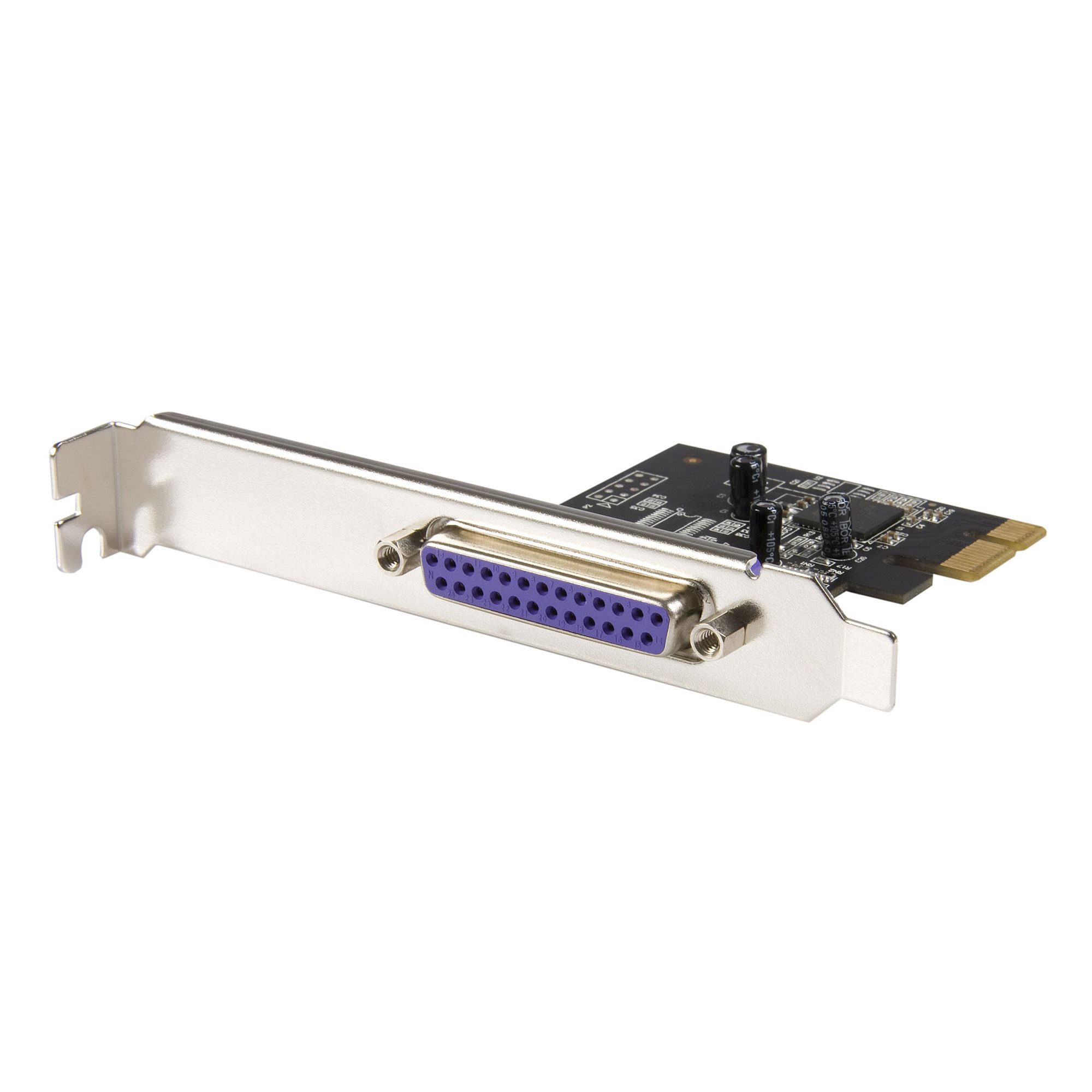 StarTech.com Startech 1 Port PCIe-Erweiterungskarte - PCI-Express zu Parallele Schnittstellenkarte - Desktop-Erweiterungs-LPT-Controller Image