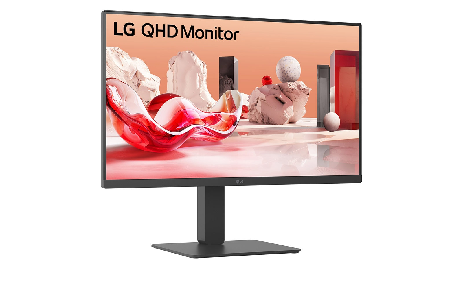 LG 27BA45QB-B.AEU - Flachbildschirm (TFT/LCD) - 68,6 cm - 5 ms - IPS - HDMI - Kopfhörer Ausgang, Ansicht 2