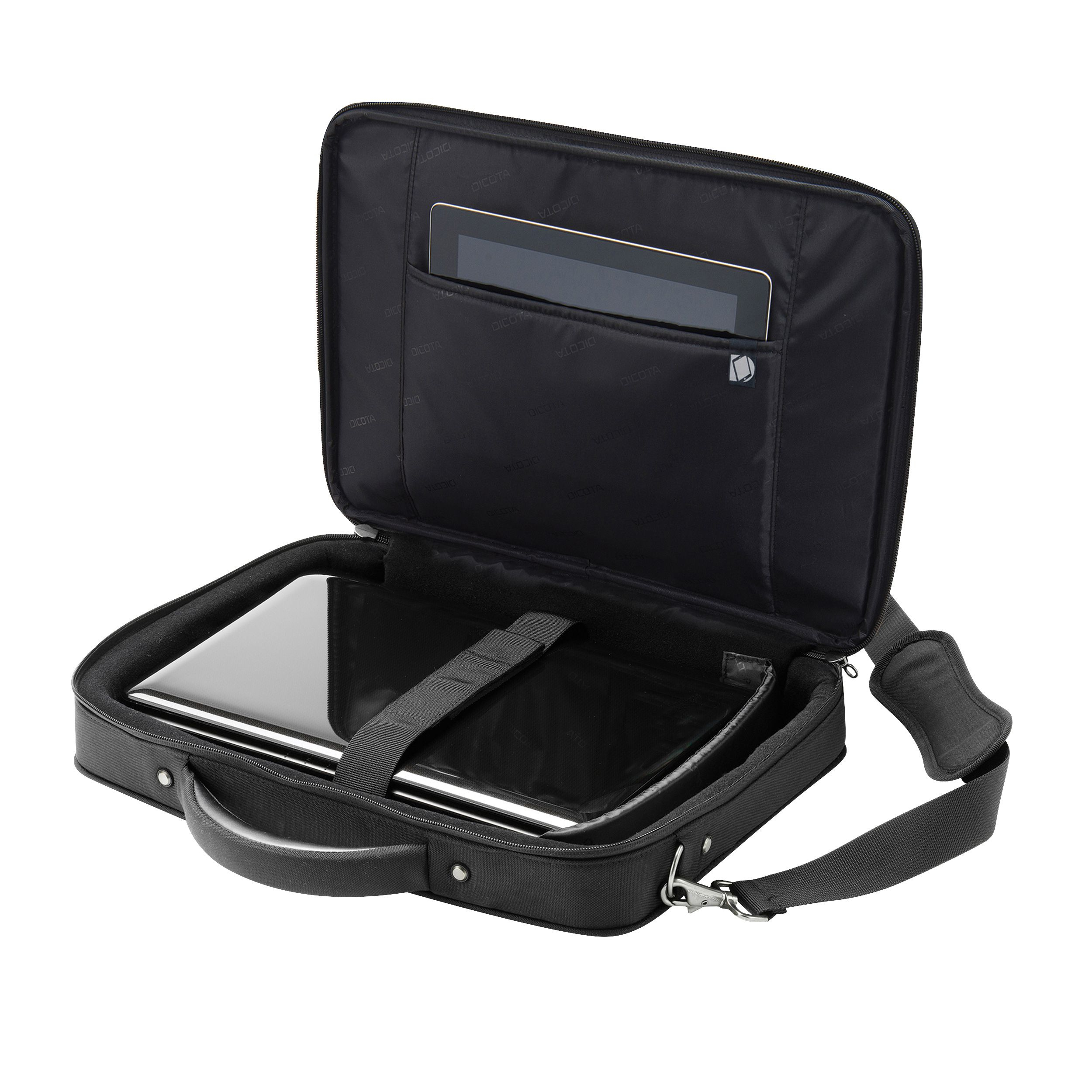Dicota Eco Multi COMPACT 14-15.6 - Aktenkoffer - 39,6 cm (15.6 Zoll) - Schultergurt - 1 kg, Ansicht 3