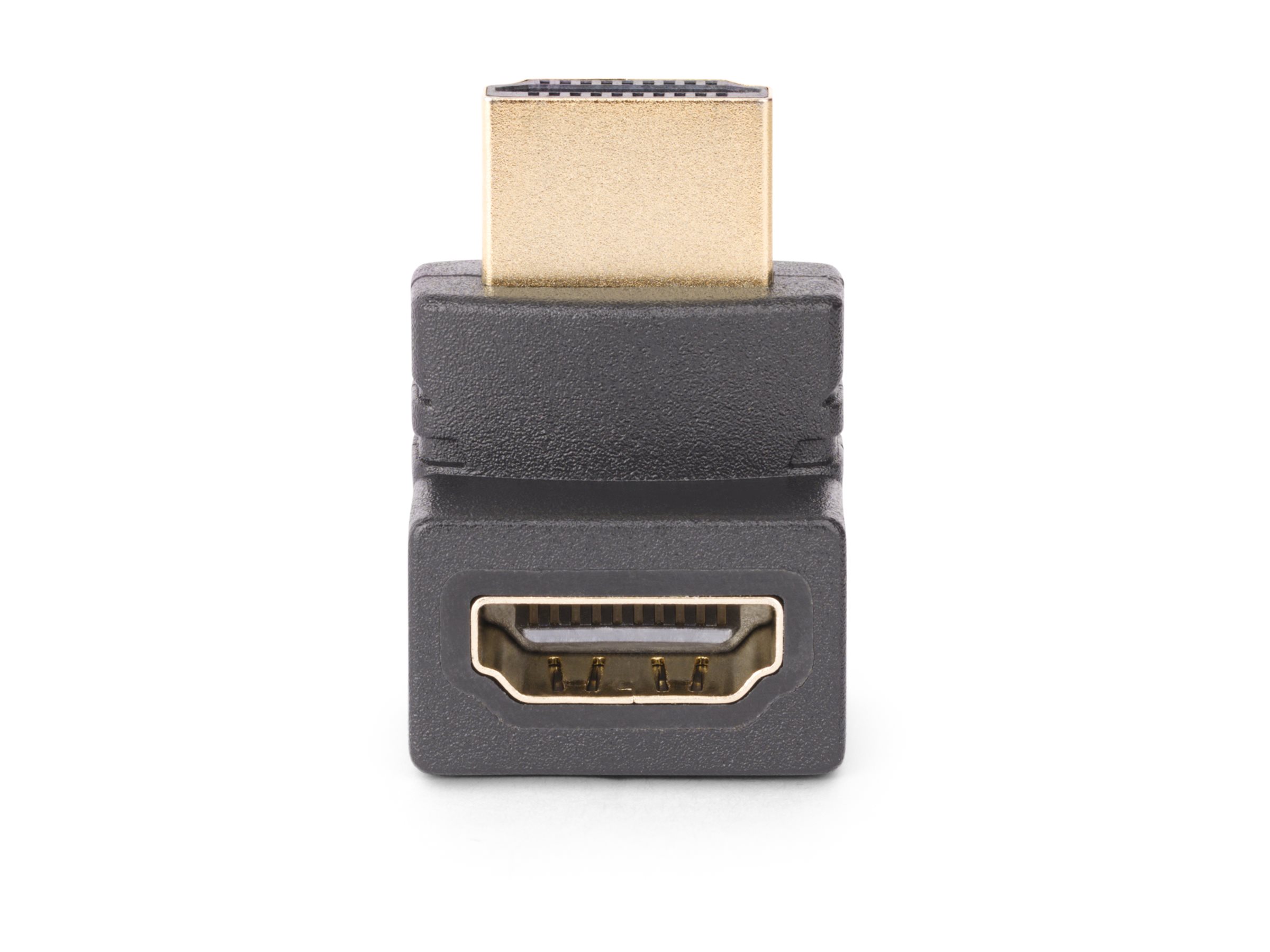StarTech.com Down Angle HDMI 2.0 Adapter, 90-Degree HDMI Port Saver, M/F, Ansicht 3