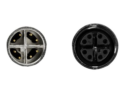 Delock Netzwerkverlängerungskabel - 8 pin M12-X (M)