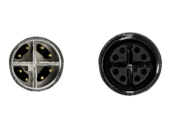 Delock Netzwerkverlängerungskabel - 8 pin M12-X (M)