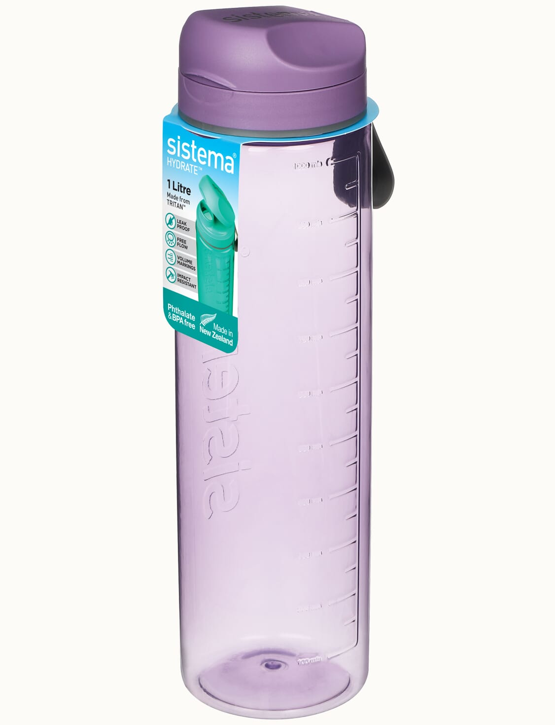 Sistema Plastics Trinkflasche Hydrate Active Sports 1 l, Ansicht 3