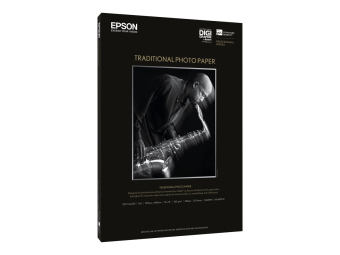 Epson Traditional Photo Paper - A3 plus (329 x 423 mm)