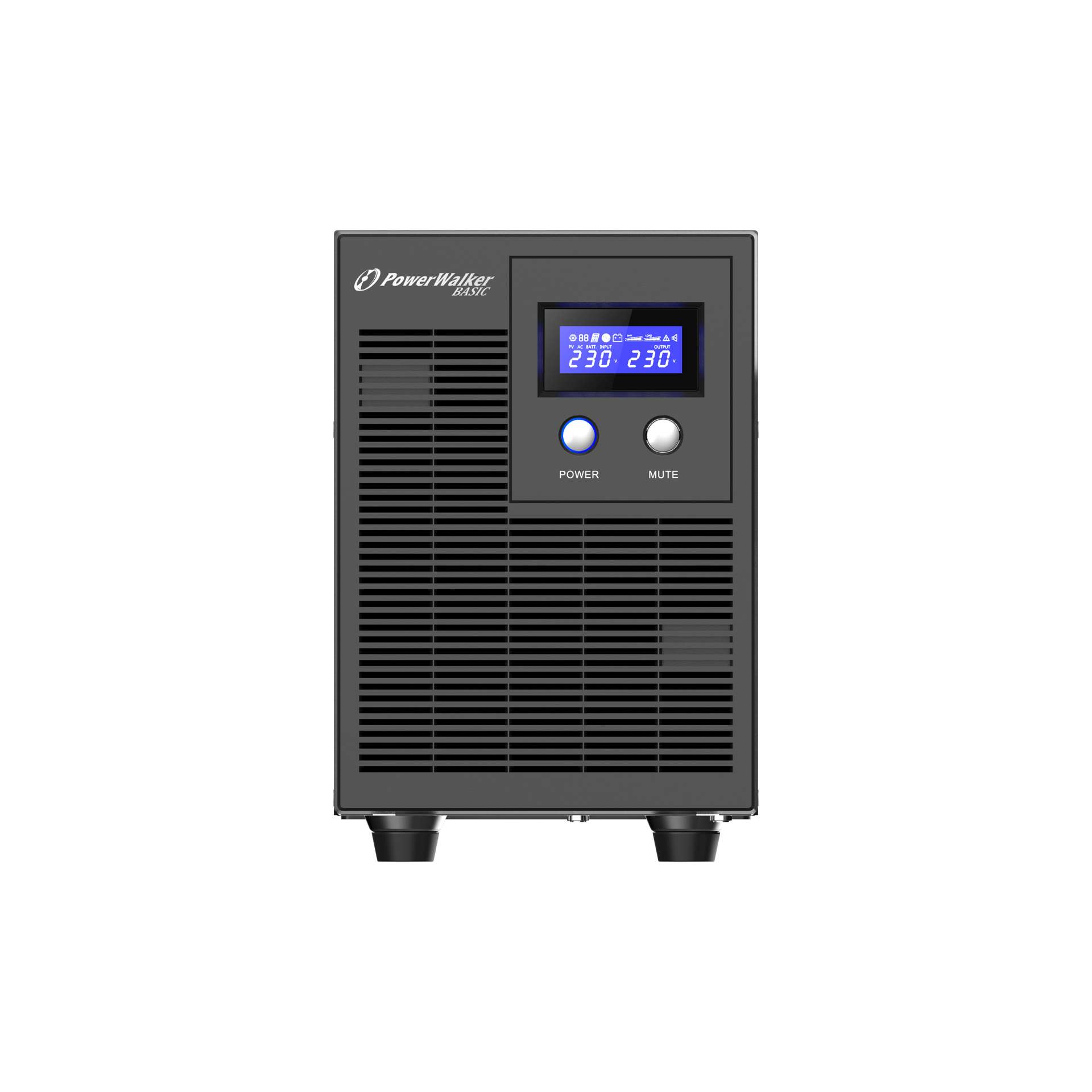 BlueWalker Basic VI 3000 STL - Line-Interaktiv - 3 kVA - 1800 W - Pseudo sine - 162 V - 290 V, Ansicht 2
