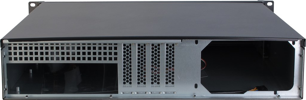 Inter-Tech IPC 2U-2098-SK - Rack-Montage - 2U - micro ATX - ohne Netzteil (ATX), Ansicht 4