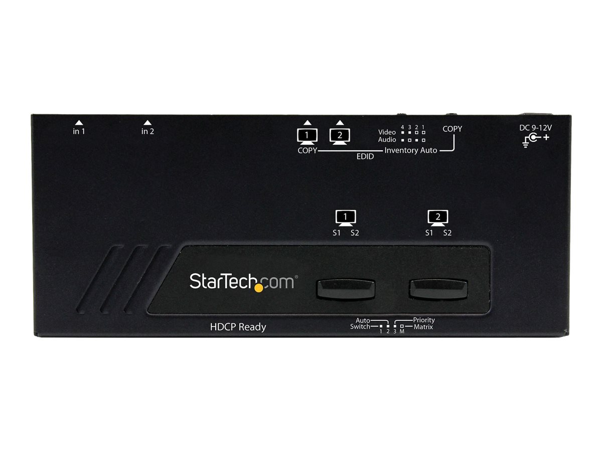 StarTech.com 2x2 Port HMDI Switch/Verteiler