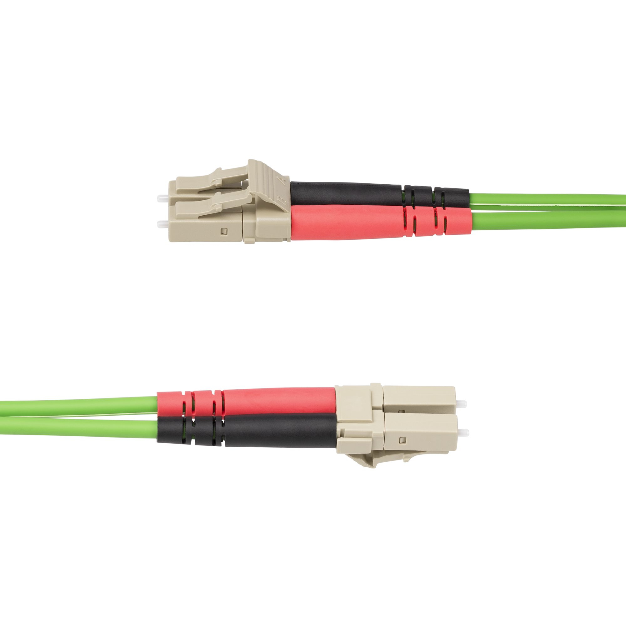 StarTech.com 20m (65ft) LC to LC (UPC) OM5 Multimode Fiber Optic Cable, 50/125µm Duplex LOMMF Zipcord, VCSEL, 40G/100G, Ansicht 2