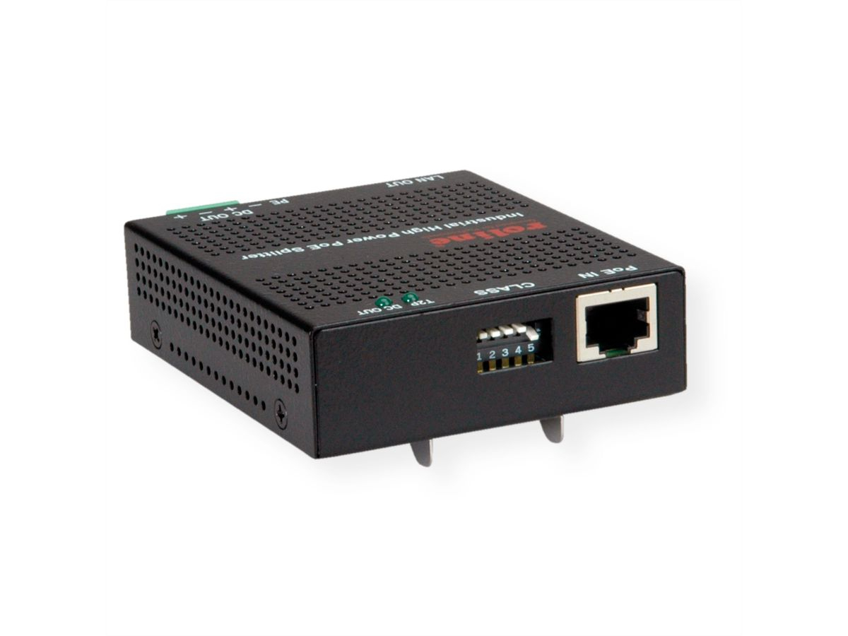 ROLINE High Power PoE Splitter 30W - Switch, Ansicht 3