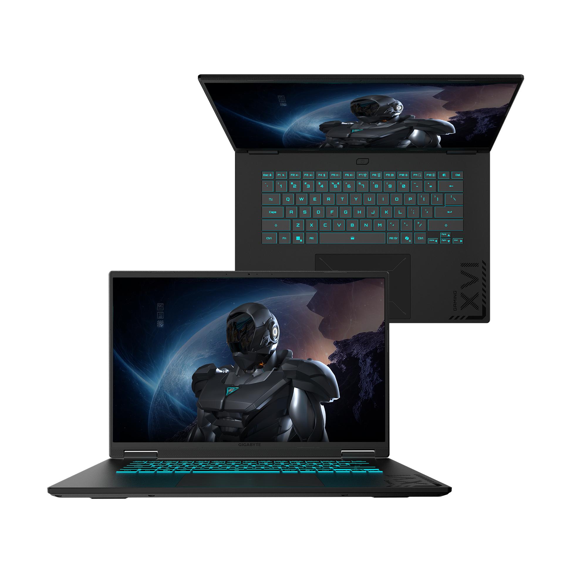 Gigabyte Gaming A16 3WH AMD Ryzen 7 260 Notebook 16 - Notebook - 3,8 GHz - TL: Deutsch, QWERTZ, Ansicht 4