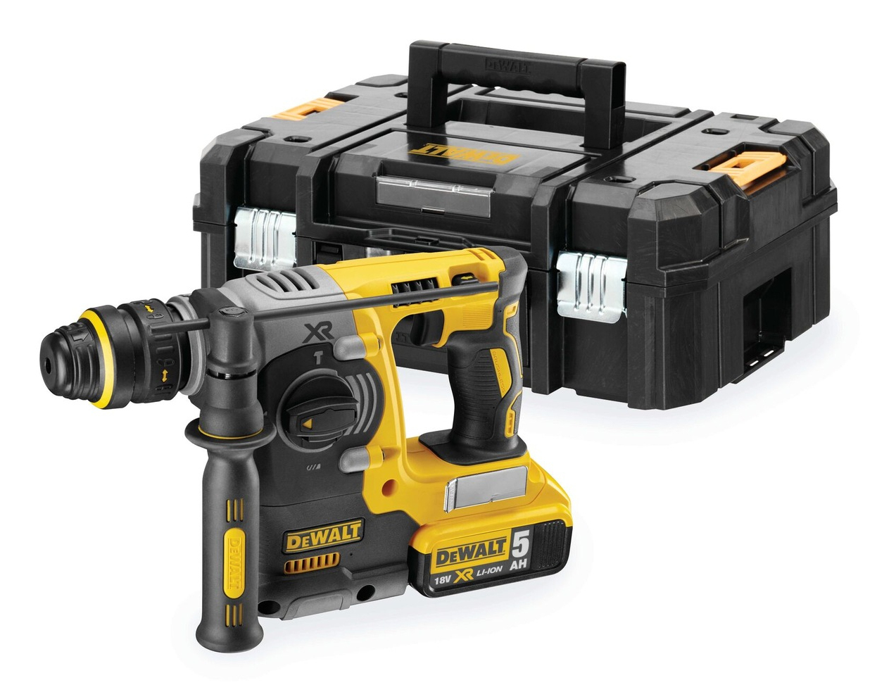 DeWalt DCH273P2T Akku-Bohr-/Meißelhammer inkl. Koffer + 2 Akkus 5.0Ah, Ansicht 2