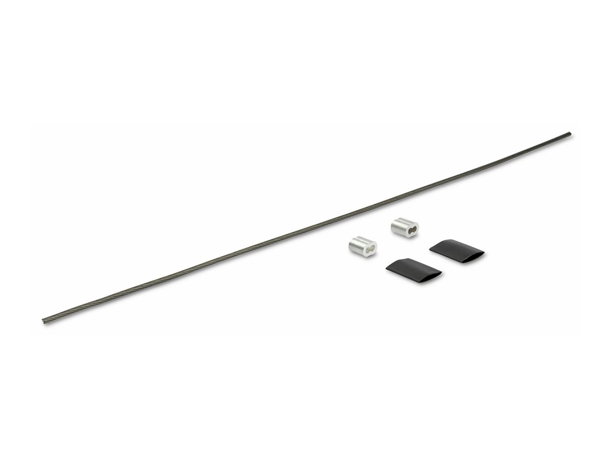 StarTech.com CONNLOCKPK10 Sicherheitskabel (10er Pack, Kabelschloss schützt vor Diebstahl, verstellbar, Schrumpfschlauch, Aderendhülsen)