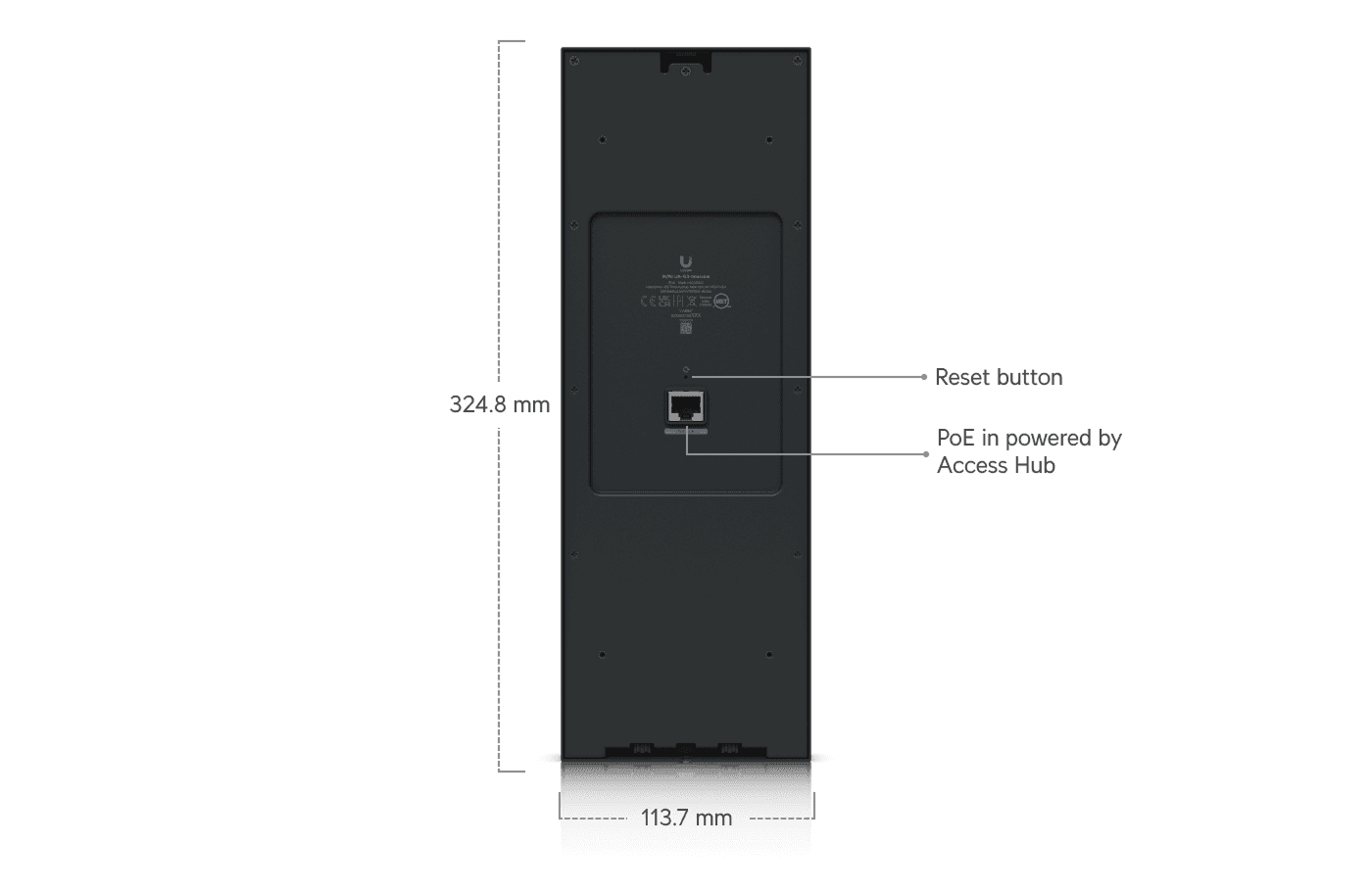 Ubiquiti UniFi G3 - IP-Intercom-Station - mit Kamera, Ansicht 3