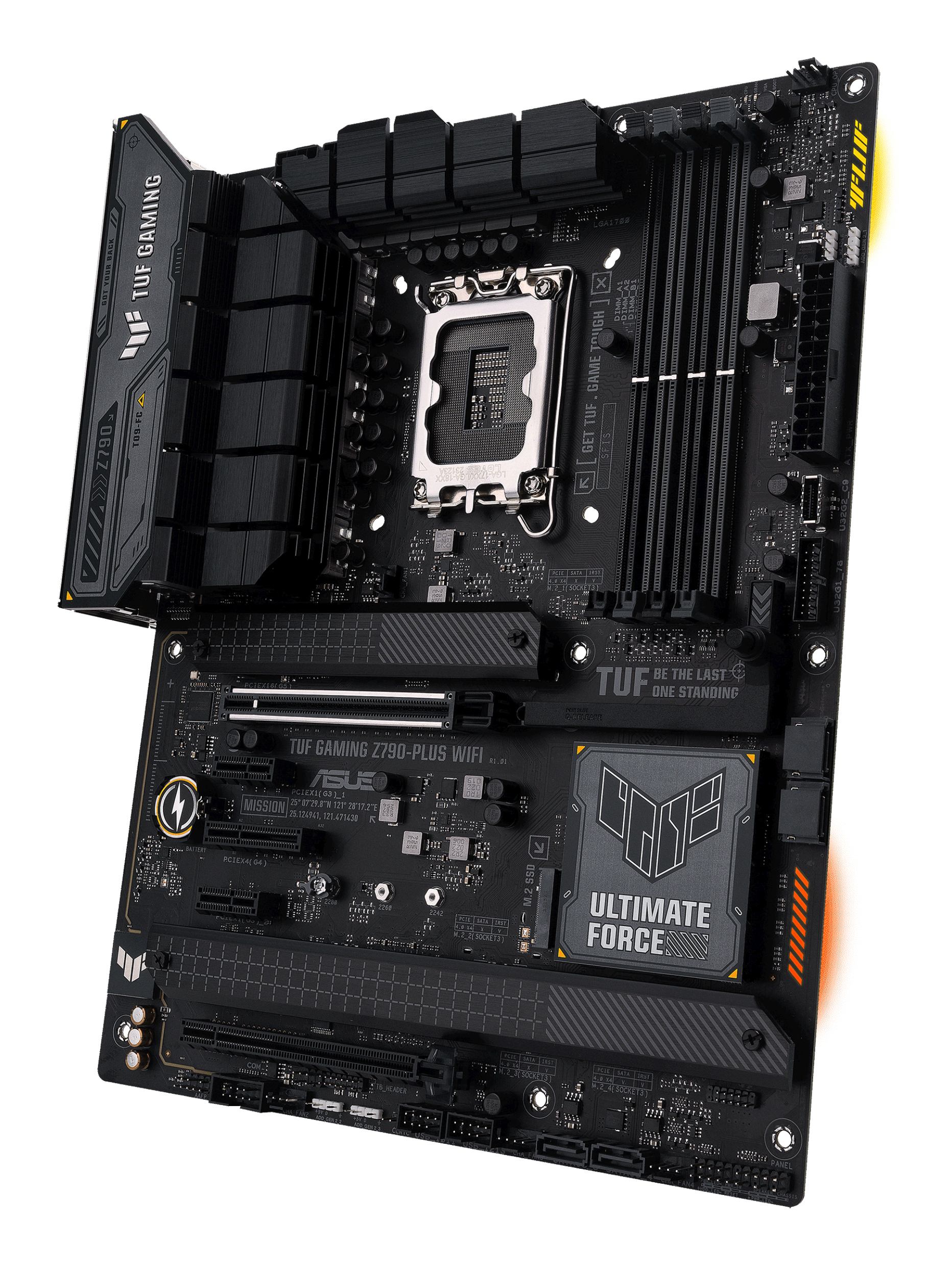 ASUS TUF GAMING Z790-PLUS WIFI - Motherboard - ATX - LGA1700-Sockel - Z790 Chipsatz - USB 3.2 Gen 1, USB 3.2 Gen 2, Ansicht 2