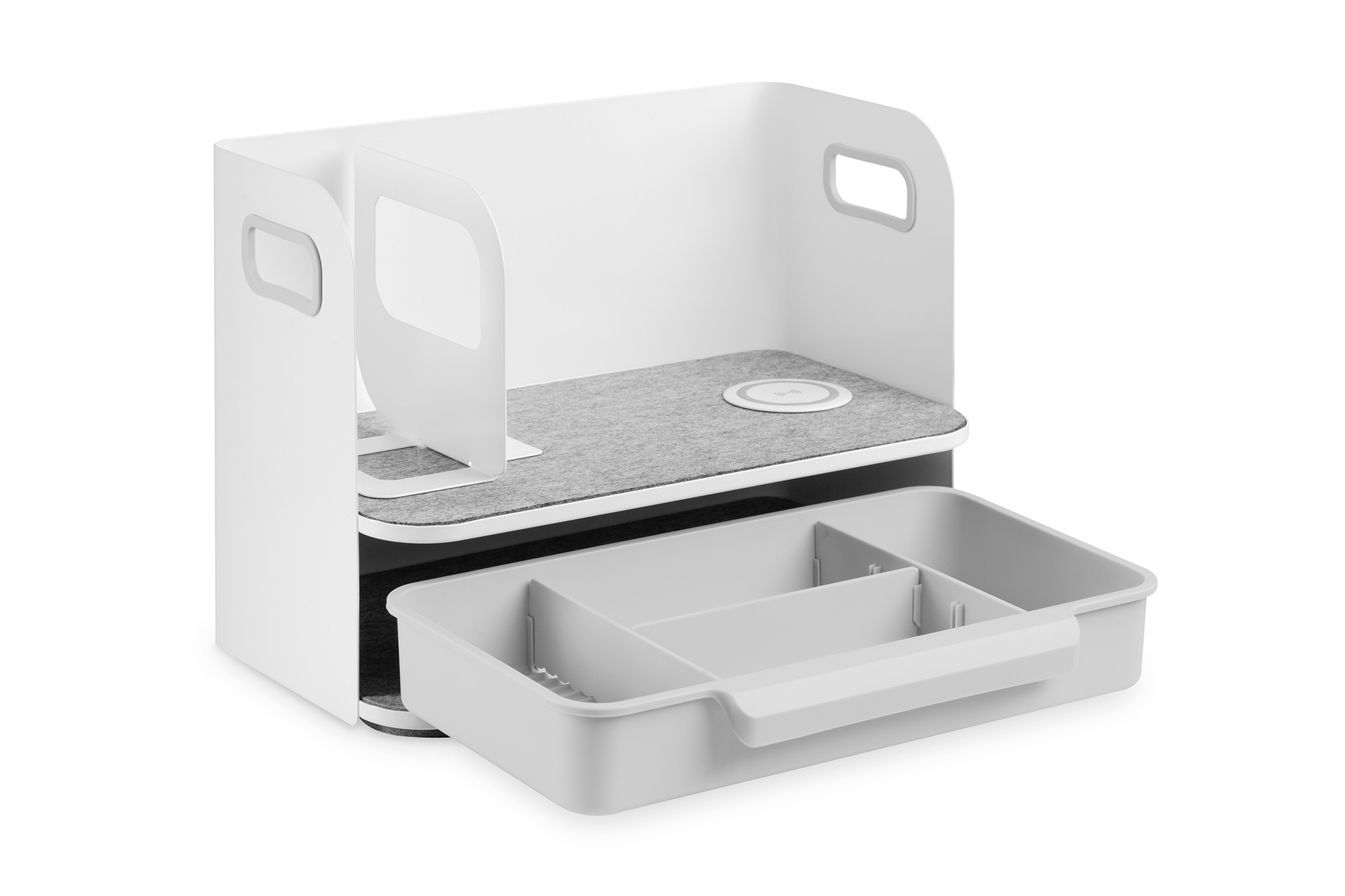 DIGITUS Desktop Organizer mit Qi-Ladegerät, Ansicht 4