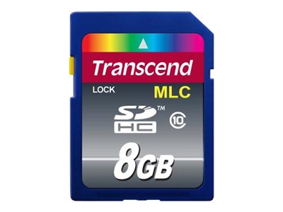 Transcend - Flash-Speicherkarte - 8 GB - Class 10 - SDHC