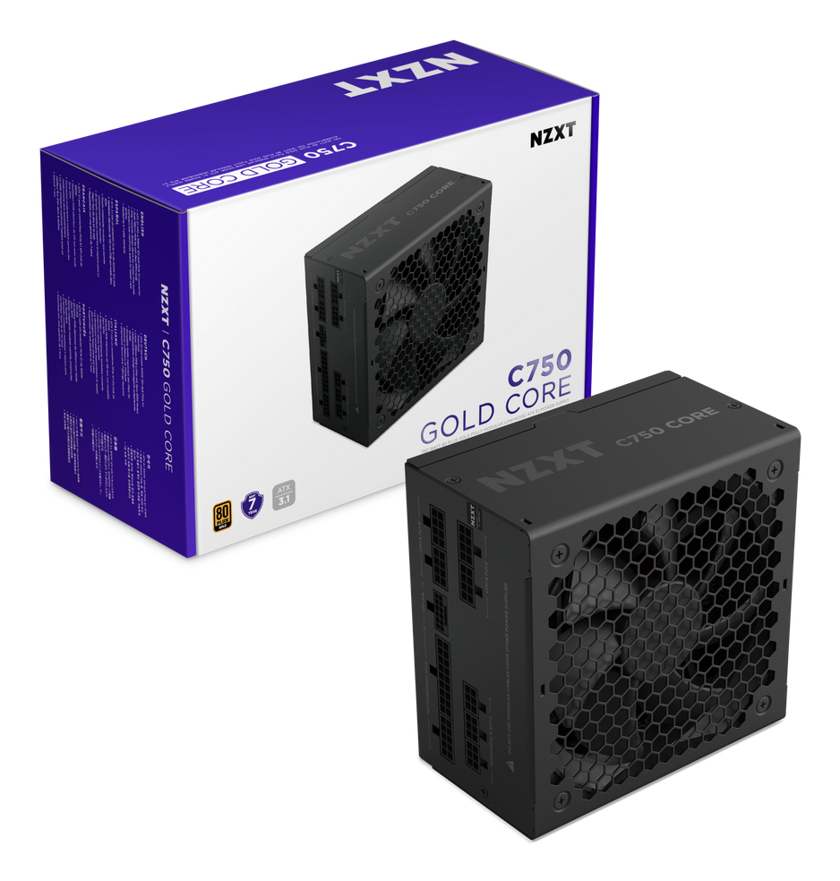 NZXT PSU C-Series Gold Black ATX3.1, Ansicht 2