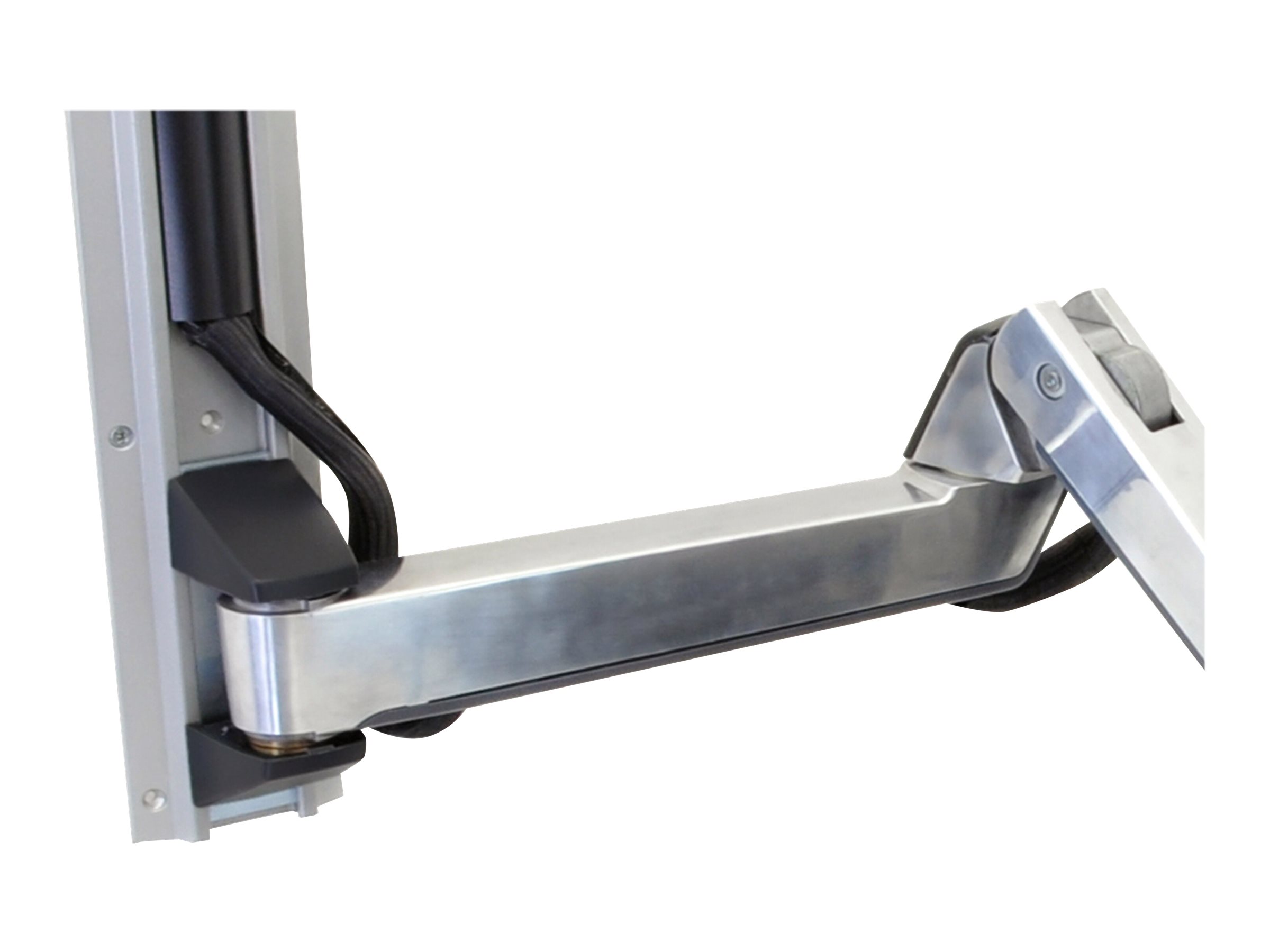 Ergotron Sit-Stand Combo Extender - Montagekomponente (Verlängerungsarm Wandschienenhalterung Armabdeckung Befestigungsmaterialien)