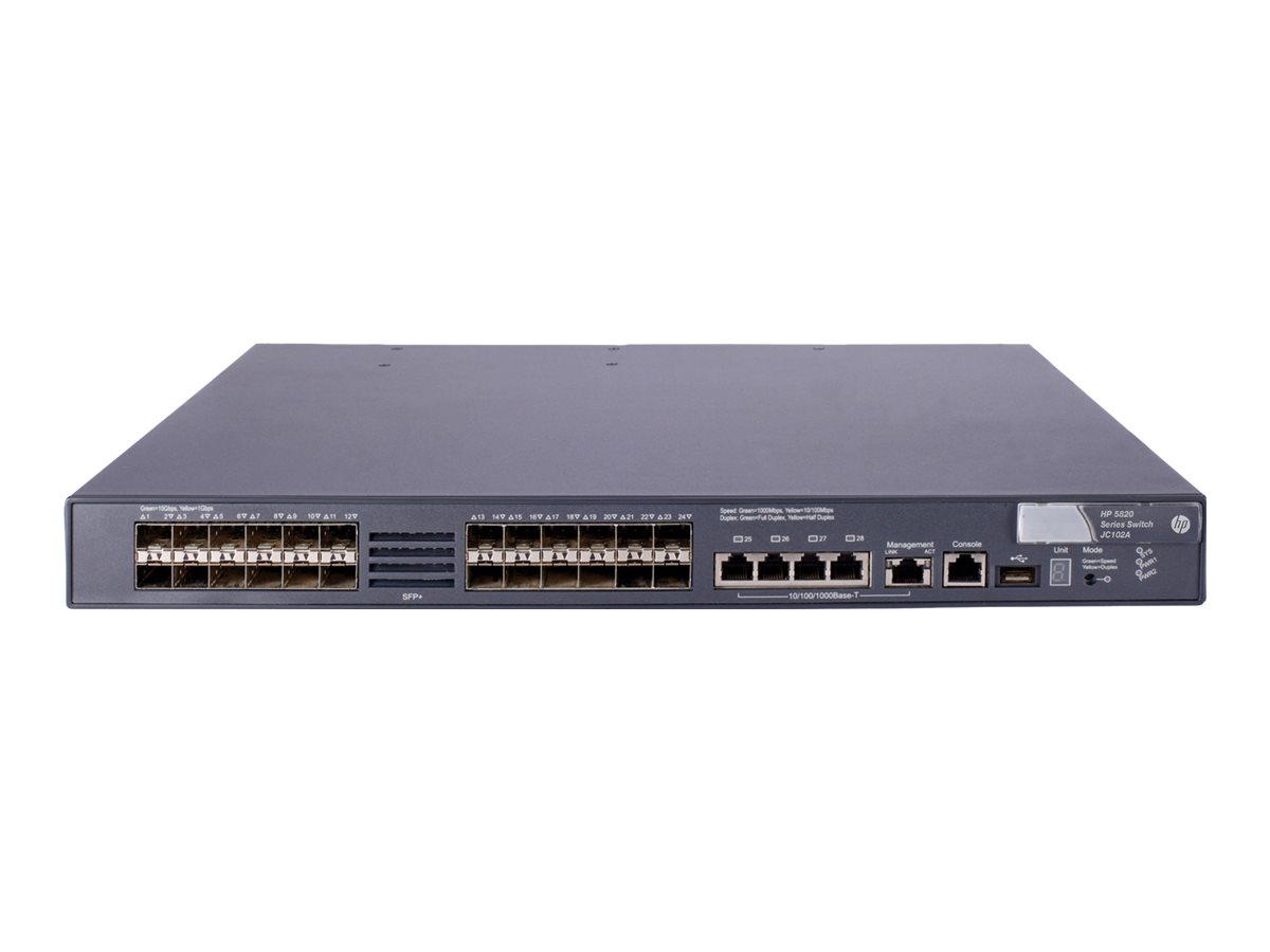 HPE A5820-24XG-SFP+ Switch (JC102A)
