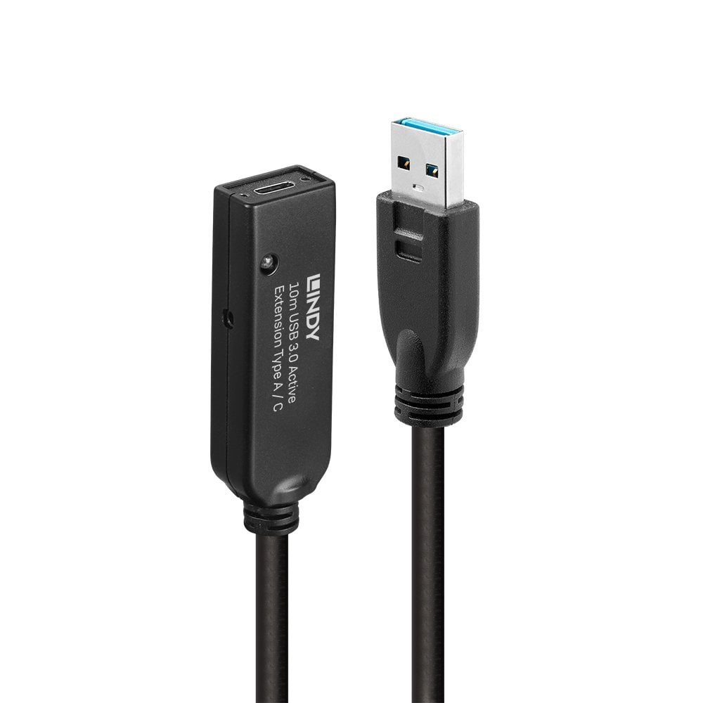 Lindy 10m USB 3.0 Aktivverlängerung Typ A an C - Kabel - Digital/Daten, Ansicht 2