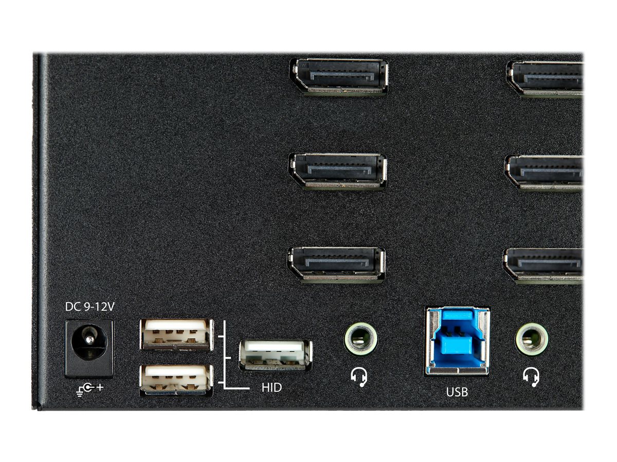 StarTech.com 2 Port Quad Monitor DisplayPort