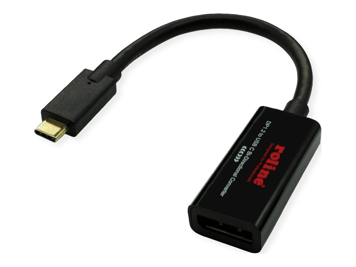 ROLINE Adapterkabel - USB-C (M) zu DisplayPort (W)