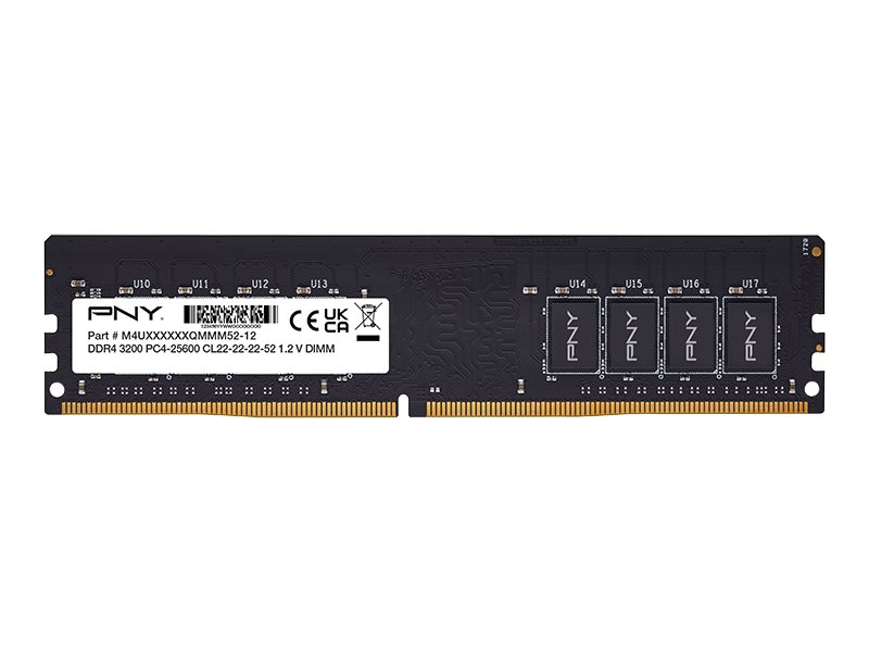 PNY DDR4 - Modul - 16 GB - DIMM 288-PIN - 3200