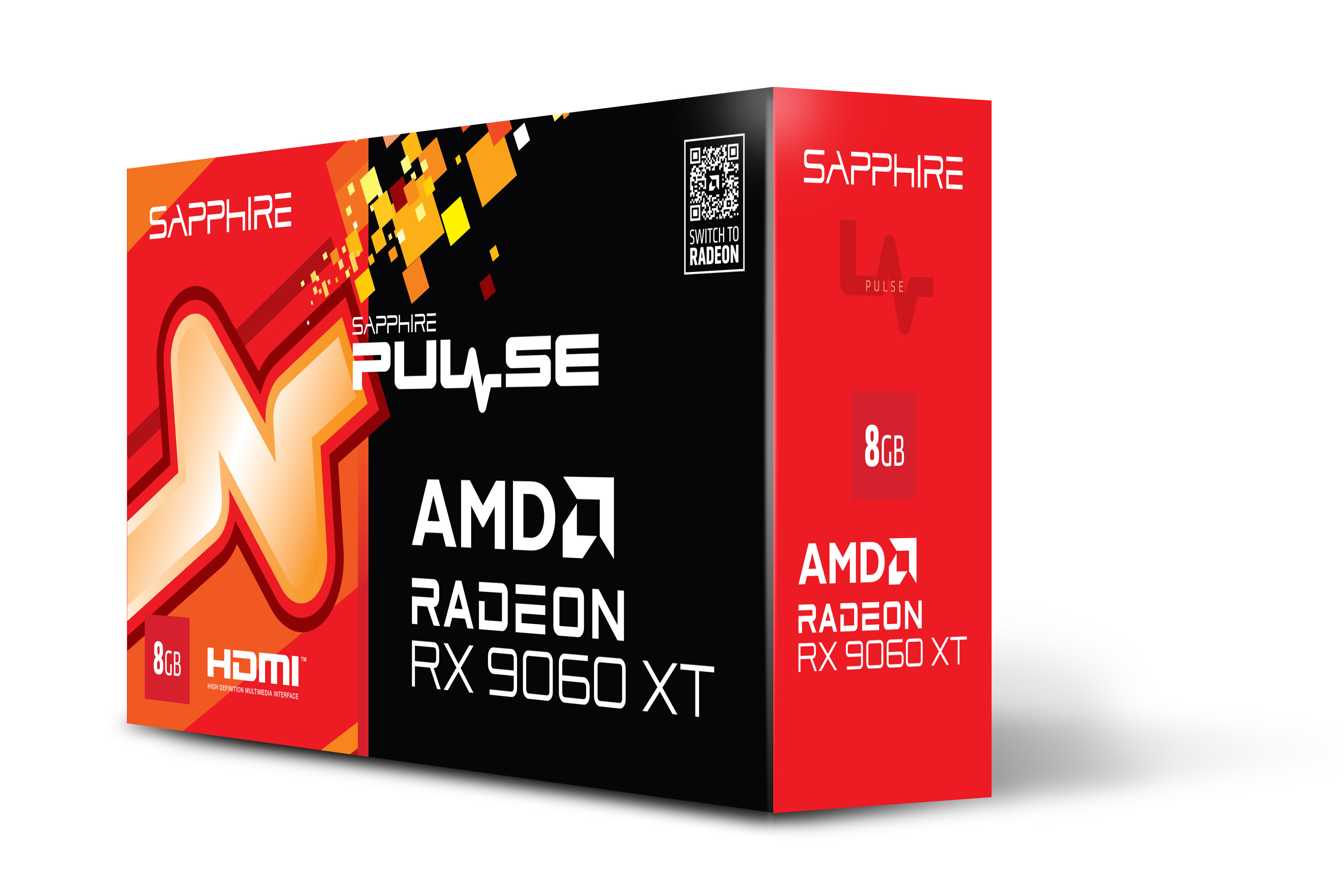 Sapphire Pulse Radeon RX 9060 XT 8GB - Grafikkarten, Ansicht 4