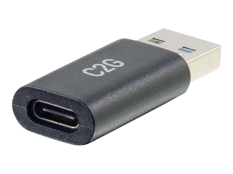 C2G USB C to USB Adapter - SuperSpeed USB Adapter - 5Gbps - FM - USB-Adapter - 24 pin USB-C (W)