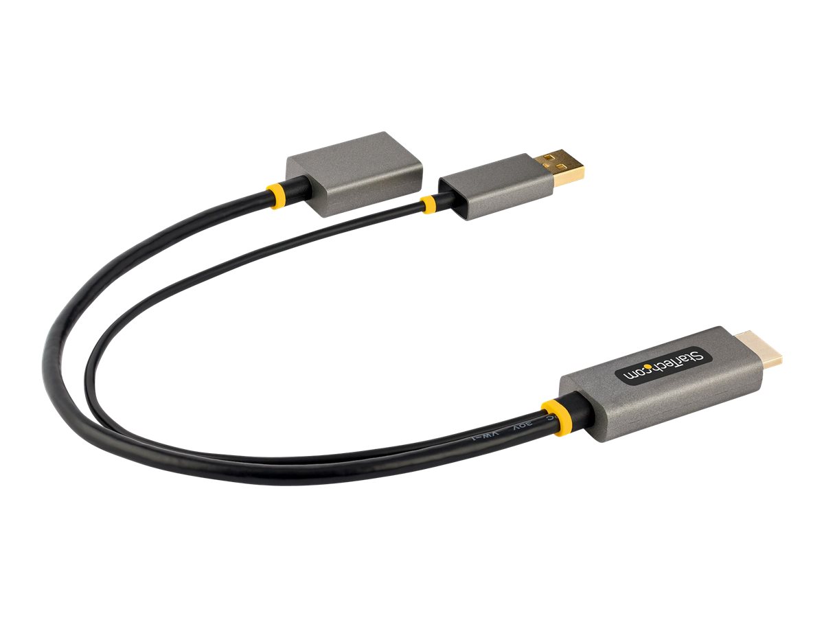 StarTech.com Startech 30 cm HDMI auf DisplayPort Adapter, 4K HDMI auf DP Kabel - Adapterkabel - HDMI, USB (nur Strom)