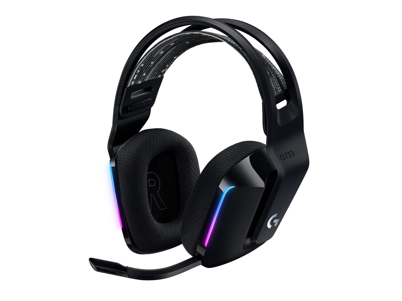 Logitech G G733 LIGHTSPEED Wireless RGB Gaming Headset, Ansicht 2