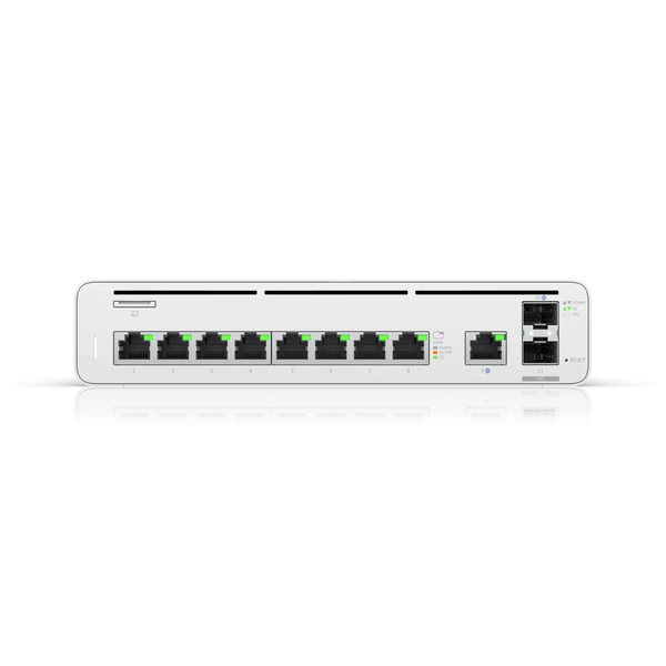 UbiQuiti UISP - Switch - managed - 9 x 10/100/1000 + 2 x 1 Gigabit / 10 Gigabit SFP+, Ansicht 3