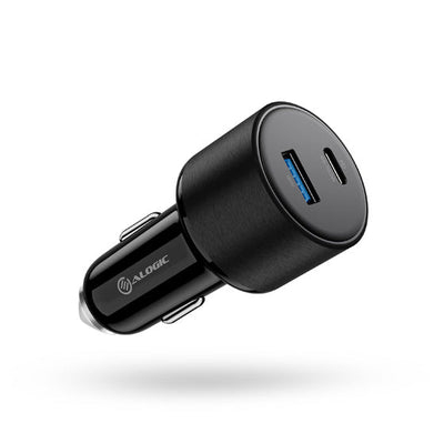 Alogic Lagegerät Auto 100W USB-C+USB-A+USB-C zu USB-A Kabel, Ansicht 3