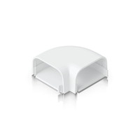 Ubiquiti UACC-CRE - Ellenbogenförmige Kabelrinne - Acrylnitril-Butadien-Styrol (ABS) - Polycarbonat (PC) - Weiß