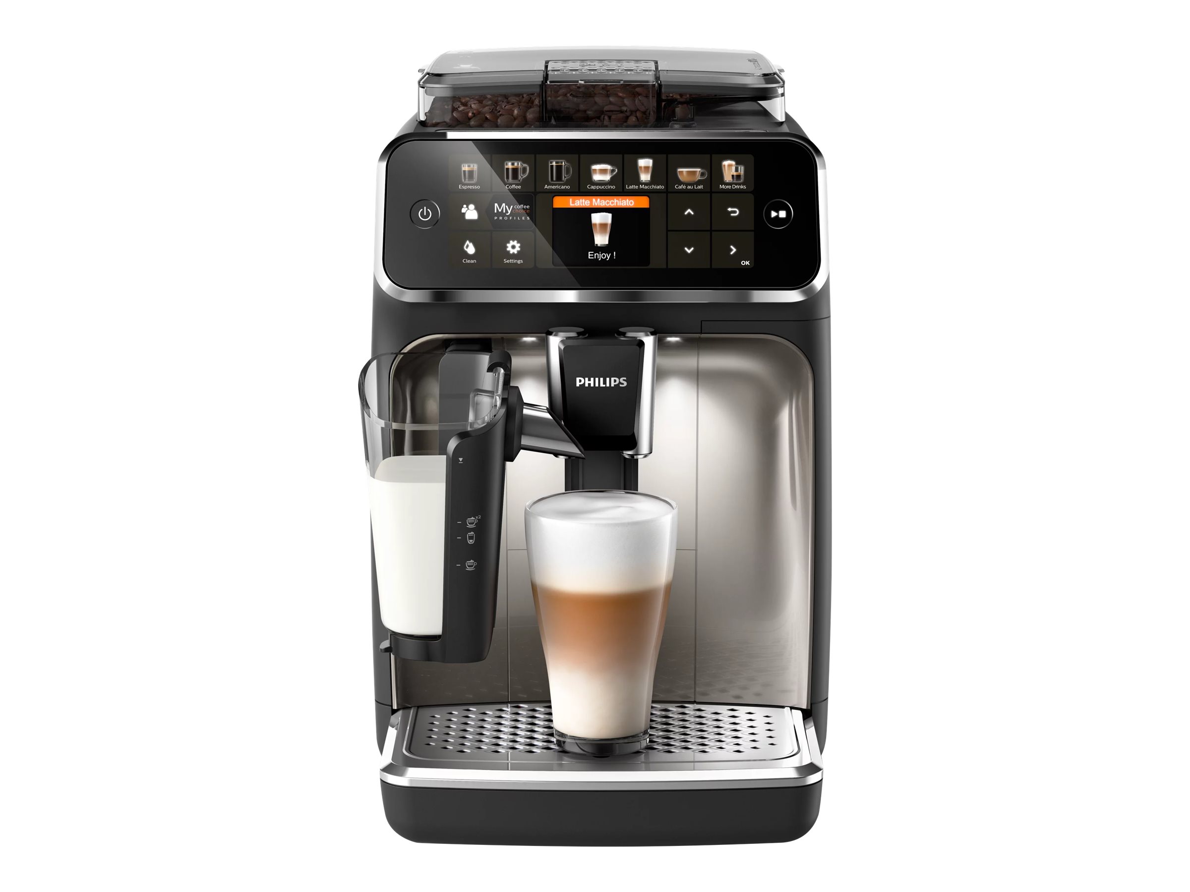 Philips EP 5447/90 LatteGo 5400 Series - Kaffee-Vollautomat - 15 Bar, Ansicht 4