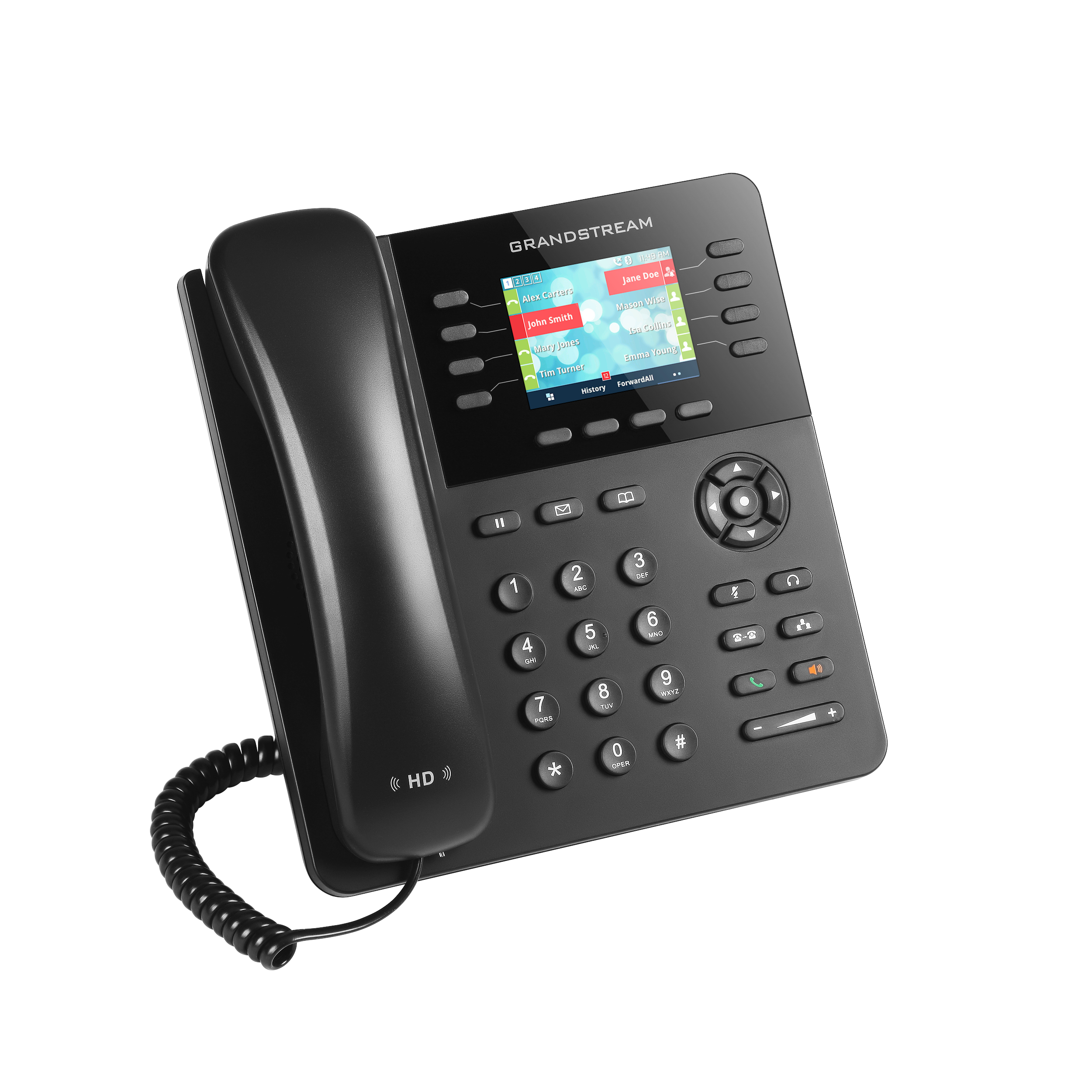 Grandstream GXP2135 - VoIP-Telefon - mit Bluetooth-Schnittstelle, Ansicht 3