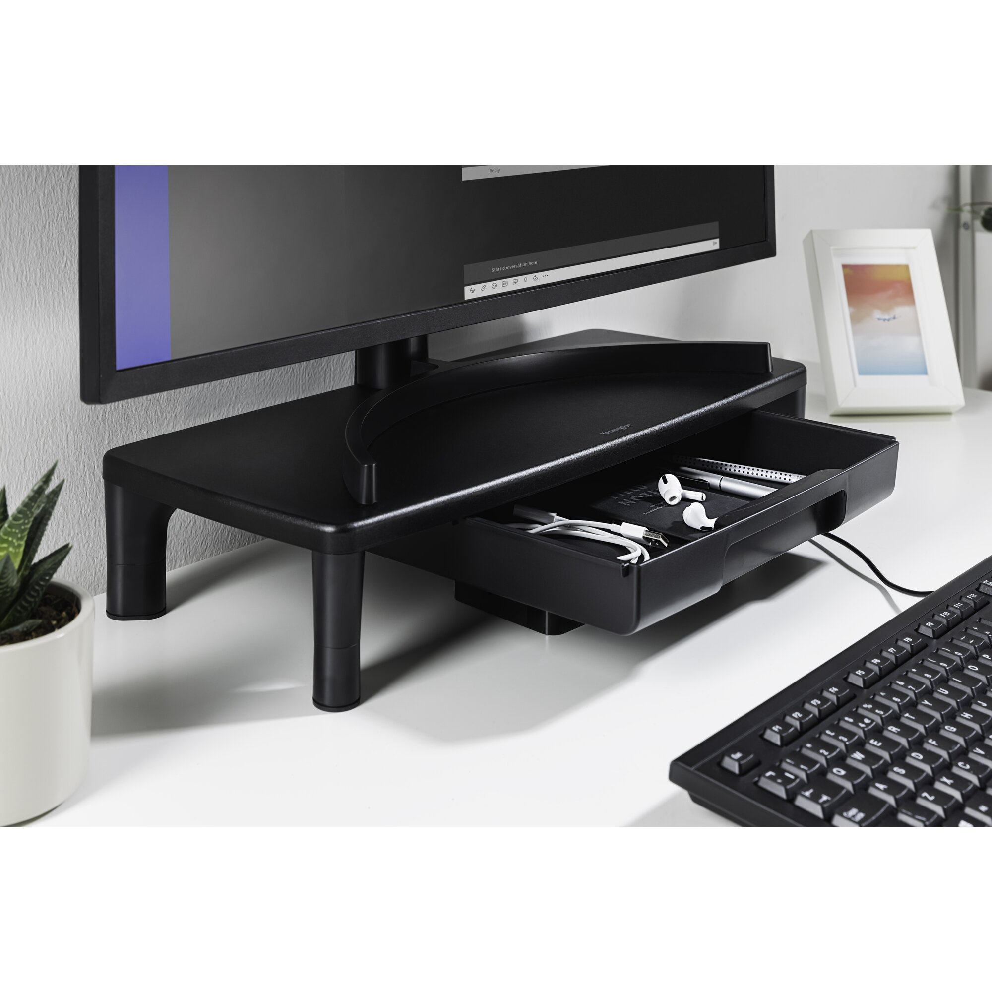 Kensington KB100 EQ - Tastatur - full size - USB - TL: Nordisch, QWERTY, Ansicht 4