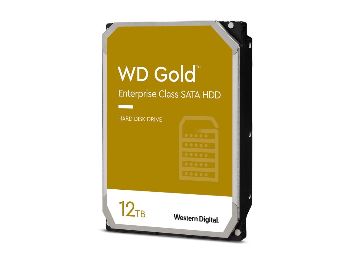 WD Gold WD122KRYZ - Festplatte - Enterprise - 12 TB - intern - 3.5 (8.9 cm)