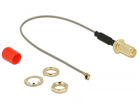 Delock Antennenkabel - RP-SMA Gefäß zu MHFU.FL Stecker
