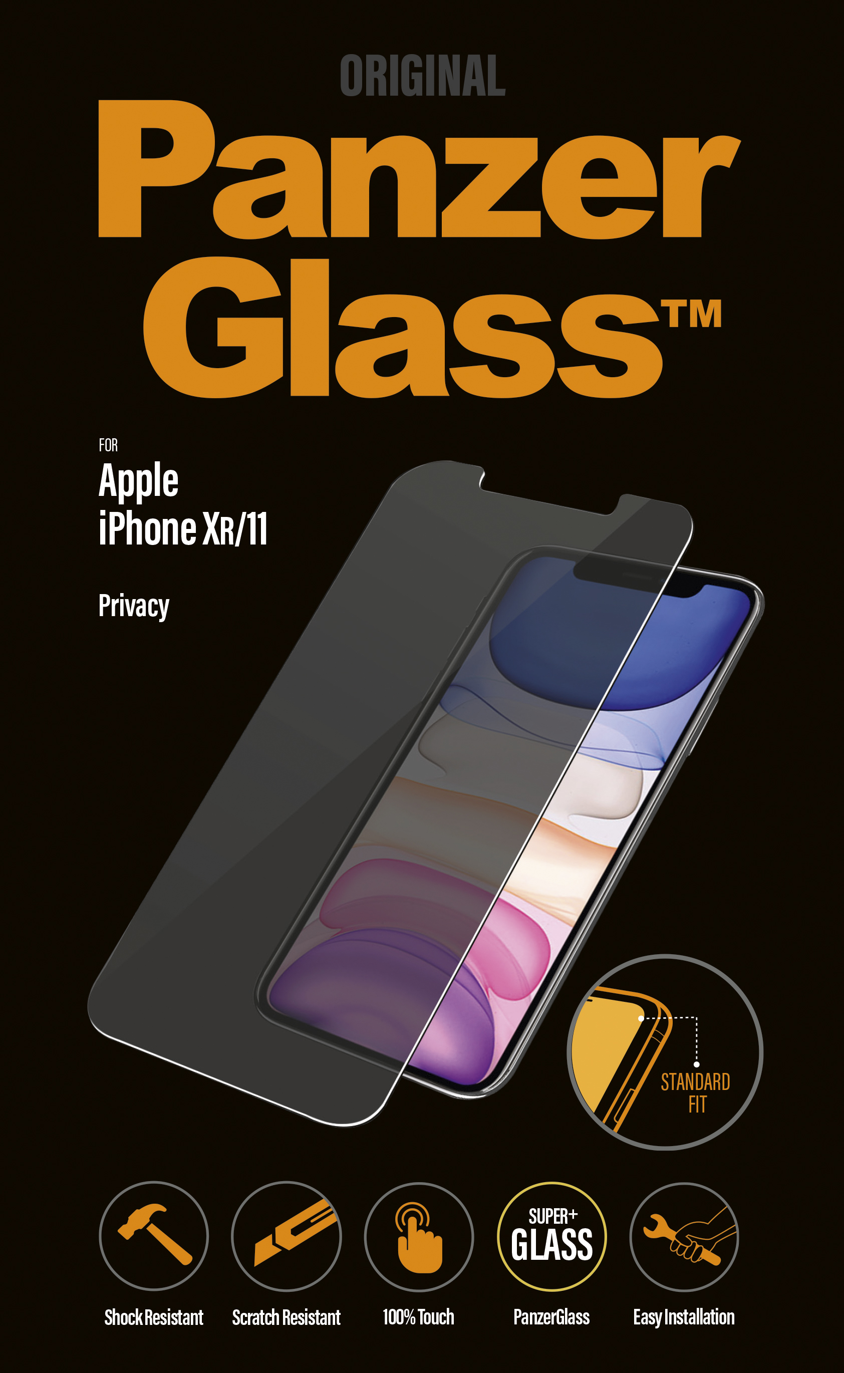 PanzerGlass Privacy - Bildschirmschutz für Handy, Ansicht 2