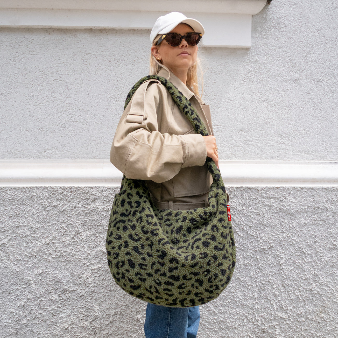 Reisenthel Moonbag teddy leo olive, Ansicht 3