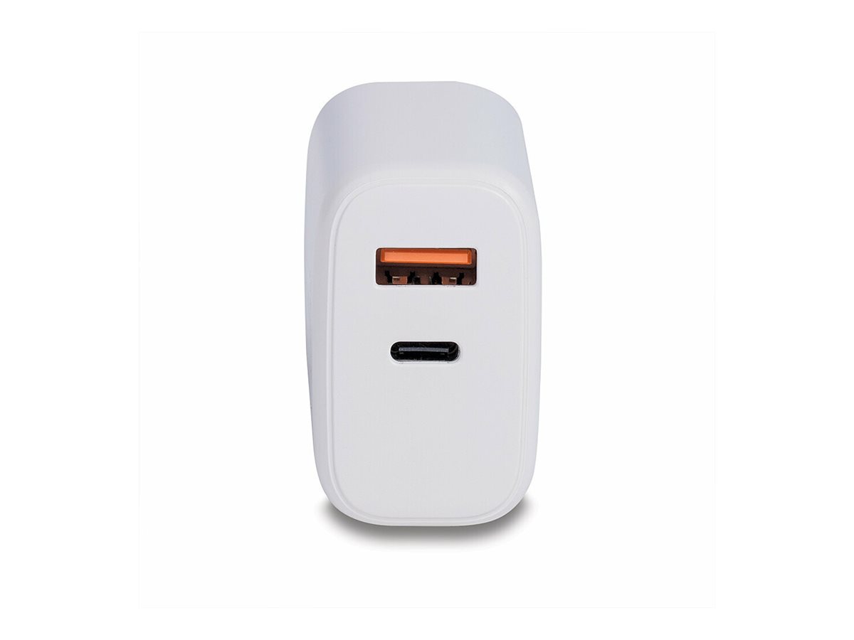 Lindy Netzteil - 30 Watt - 3 A - PD 3.0 - 2 Ausgabeanschlussstellen (4-polig USB Typ A / 24-polig USB-C), Ansicht 3