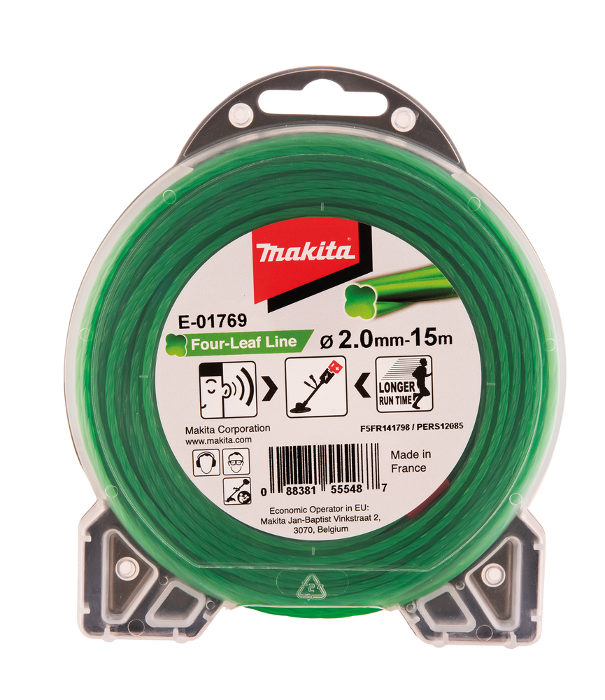 Makita Rasentrimmerfaden - 2 mm - Länge: 15, Ansicht 2