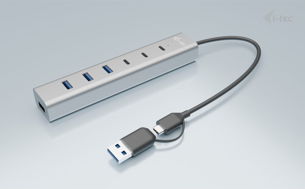 i-tec USB-A/USB-C 4 port HUB 1x USB-C US, Ansicht 4