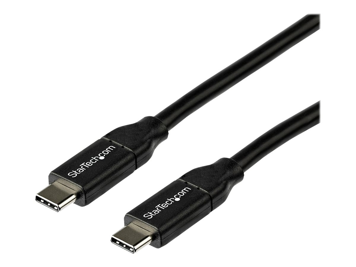 StarTech.com StarTech USB-C auf USB-C Kabel mit 5A Power Delivery - St/St - 2m - USB 2.0 - USB-IF zertifiziert - USB Typ C Kabel - USB-Kabel - USB-C (M)