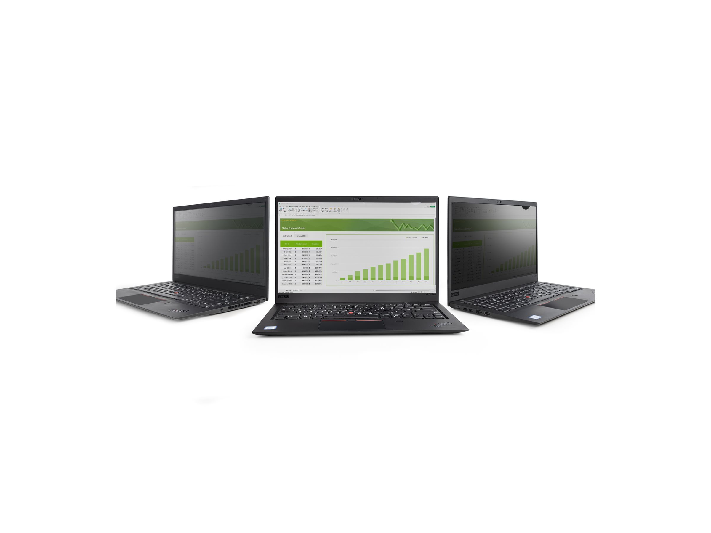 StarTech.com 17.3-inch 16:9 Laptop Privacy Filter, Anti-Glare Privacy Screen with 51% Blue Light Reduction, Ansicht 3