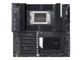 ASUS Pro WS WRX80E-SAGE SE WIFI II - Motherboard - E-ATX  SSI EEB - Socket sWRX8 - AMD WRX80 Chipsatz - USB-C 3.2 Gen 2x2 USB-C 3.2 Gen2 USB 3.2 Gen 2 USB 3.2 Gen 1 - 2 x 10 Gigabit LAN Wi-Fi 6E Bluetooth - HD Audio (8-Kanal)