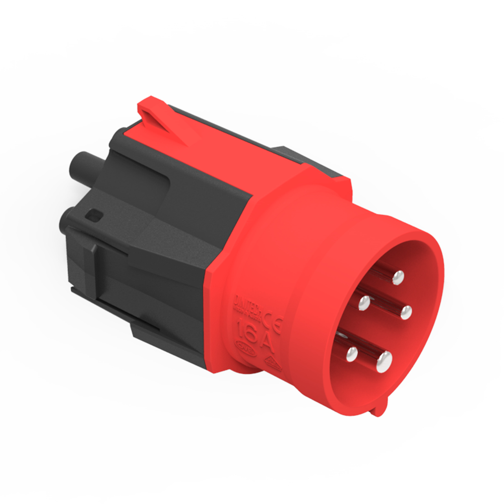 NRGkick 20001053 - Steckdosenadapter - Schwarz - Blau - Rot, Ansicht 2