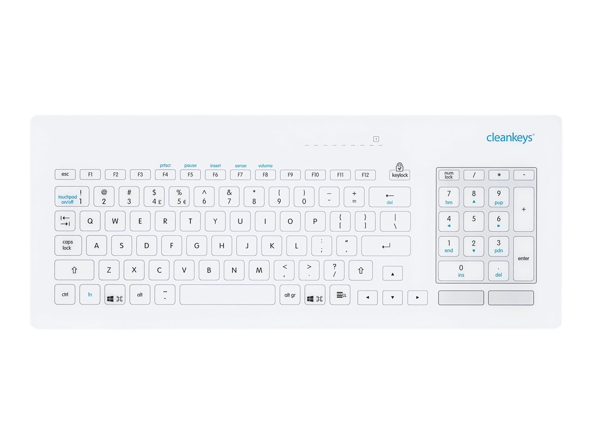 GETT CleanKeys CK5 - Tastatur - waschbar - USB - Deutsch