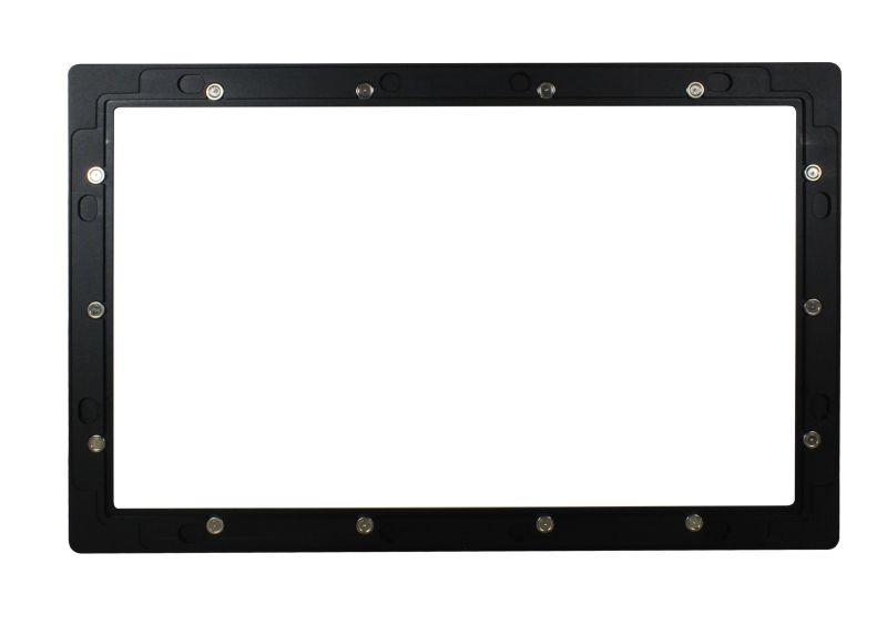 ALLNET Touch Display Tablet 18 Zoll zbh. Blende für Einbaurahmen Schwarz, Ansicht 2